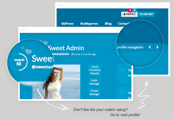 Sweet Date - More than a WordPress Dating Theme - 8